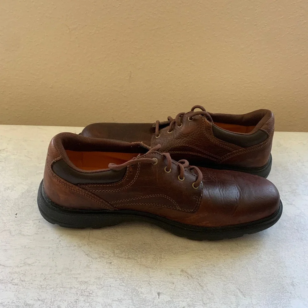 Timberland Earthkeepers 5127A Brown Leather Plain Toe Oxford Mens 9.5 City Prem.